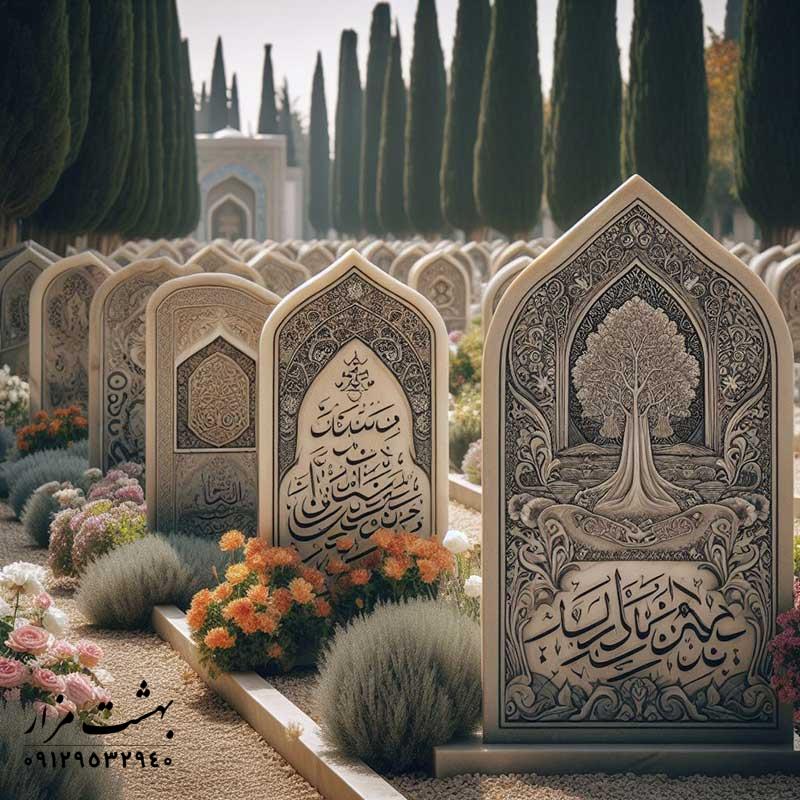 سنگ قبر دو طبقه